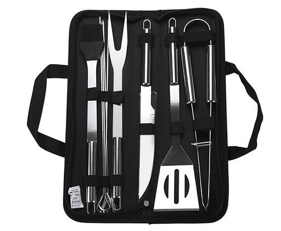 JC-250101DNW-027  10 pieces of bbq barbecue tools outdoor baking utensils