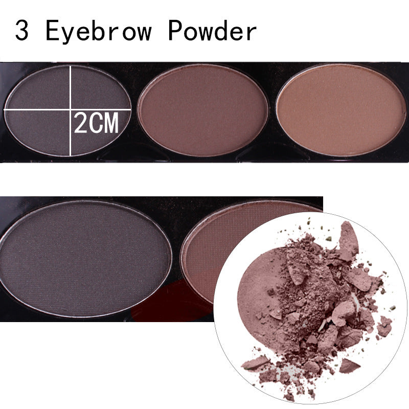 JC-241231MUP-019  MISS ROSE 144 color 3 color 3 Color Eyeshadow blush eyebrow makeup makeup makeup kit special wholesale