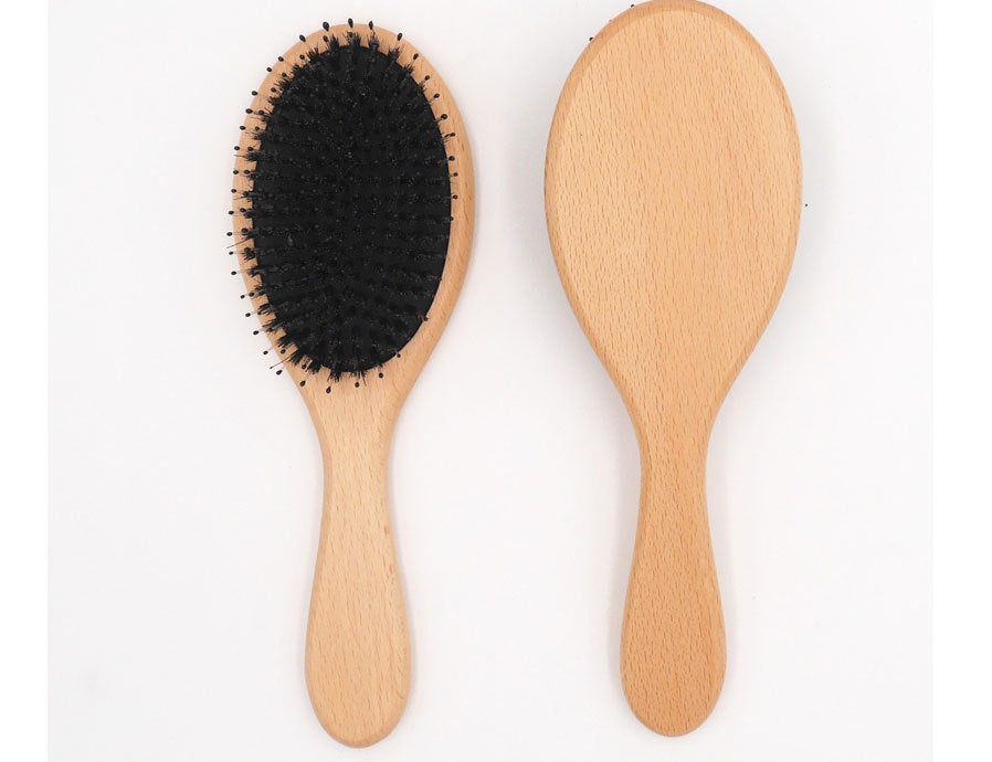 JC-241228BUT-103  Beech massage hair comb