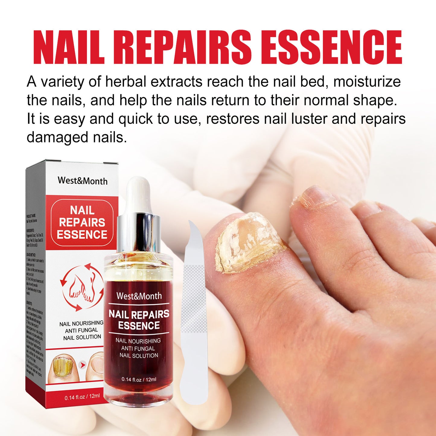 JC-250102NLC-059  Nail Repair Essence Hand And Foot Care Solution