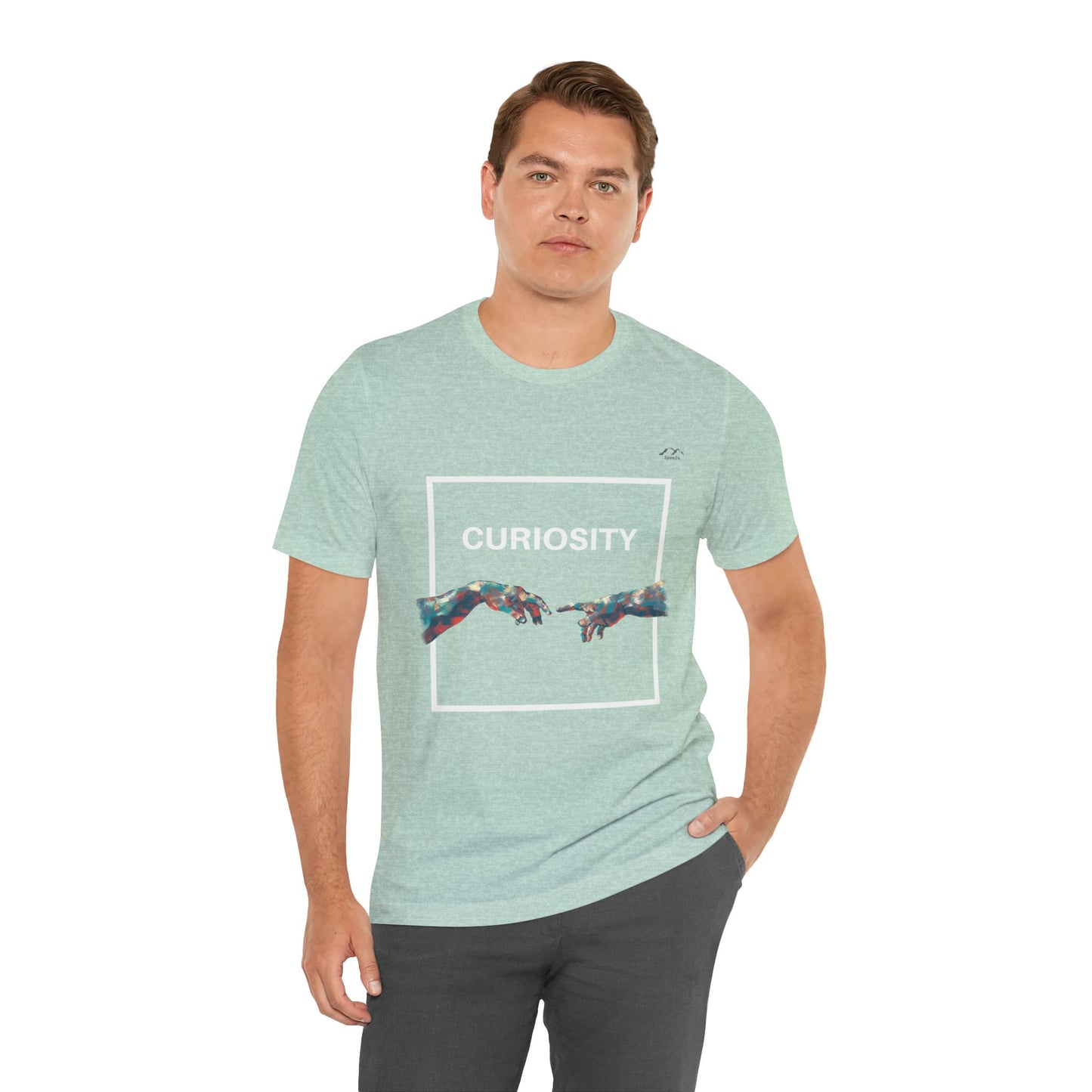 TS-095ML-24 Unisex Curiosity Desire T Shirt Art