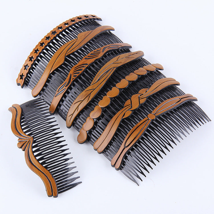 JC-241228BUT-101  Fashion retro hair comb