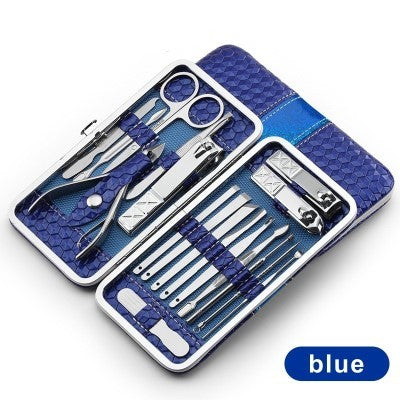 JC-241228BUT-021  Nail manicure tool kit combo set