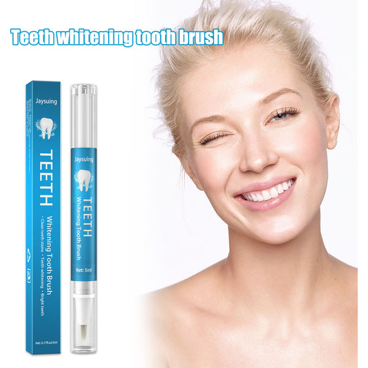 JC-059CLR-24  Jaysuing Teeth Whitening Pen Clean Beauty Brightening Gel Oral Cleaning Yellow Teeth Tea Stained Teeth Tobacco Plaque Cleaner