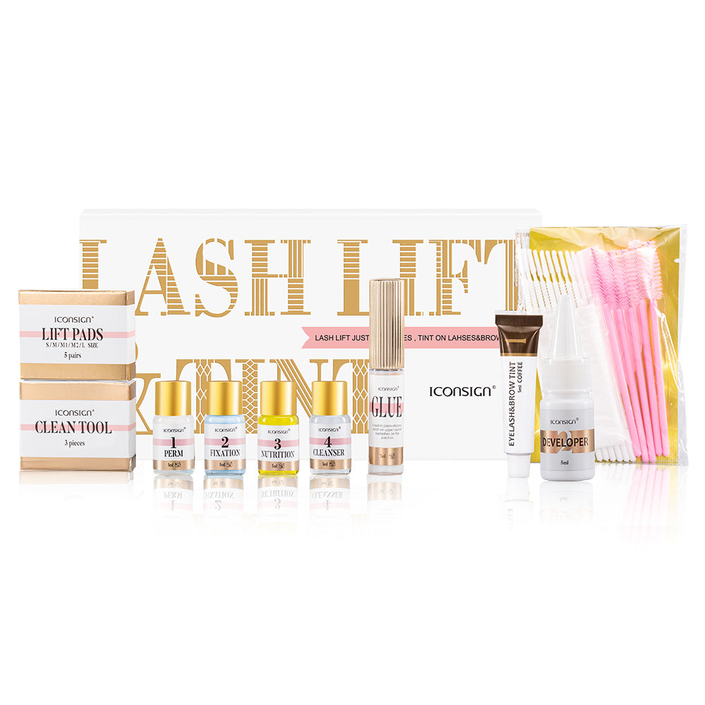 JC-241231MUP-023  ICONSIGN Lash Lift EyeLash Eyebrow Dye Tint Kit Lashes Perm Set Brow Lamination Makeup Tools