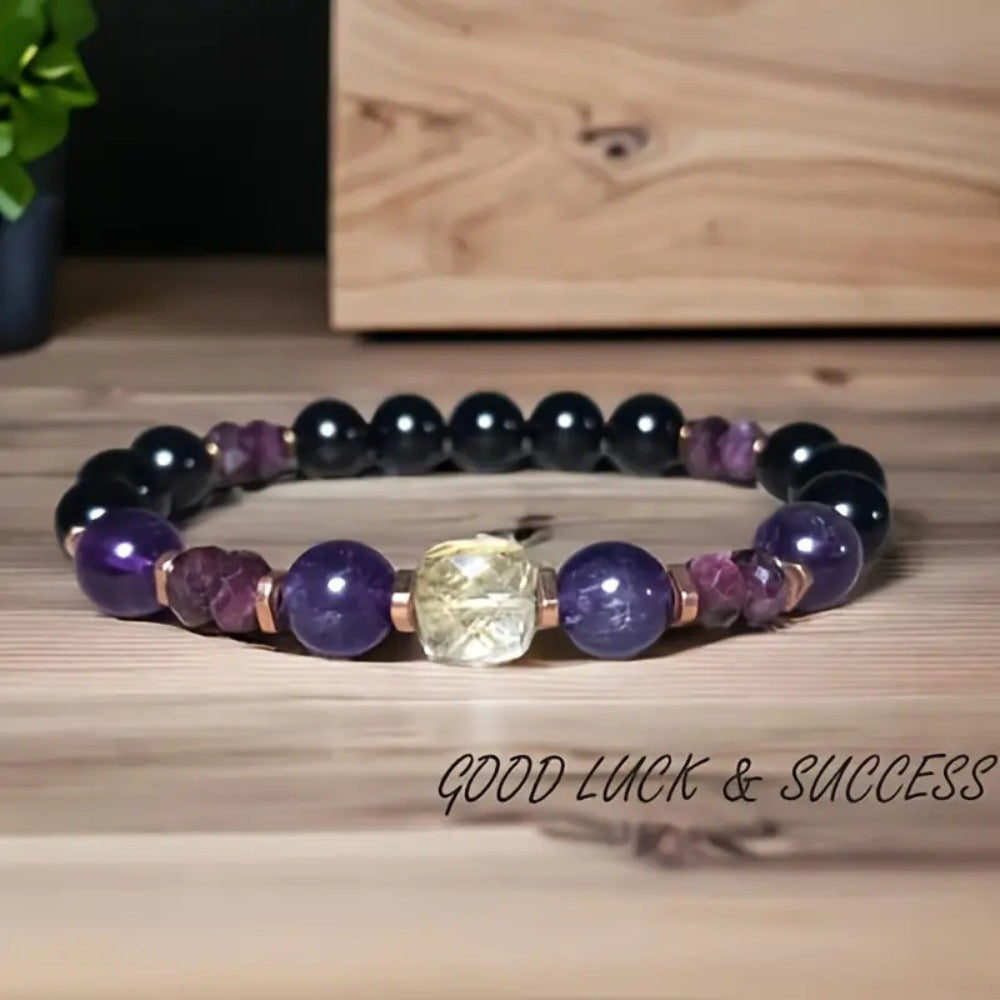 JC-241230BBJ-061  Crystal Natural Stone Bracelet Female High Sense Ornament