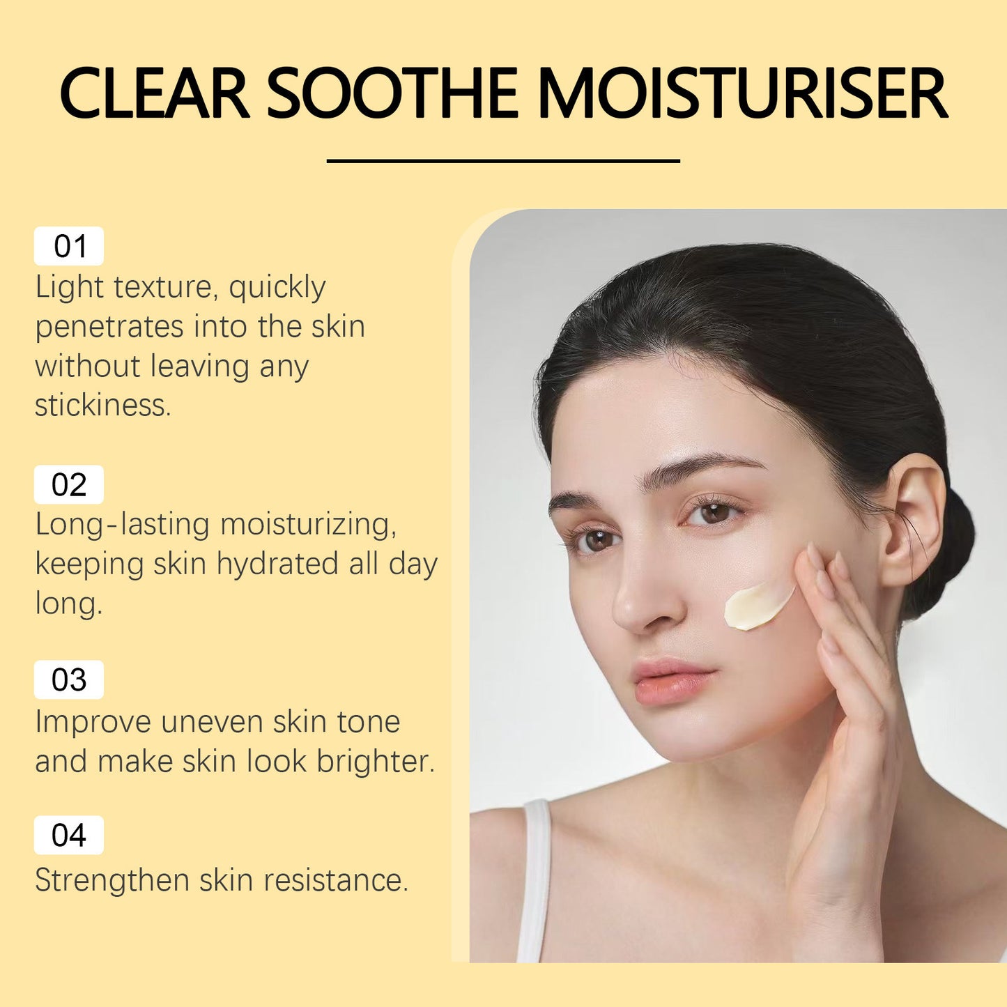 JCM-099MST-24  Clear Face Moisturizing Cream Nourish Skin