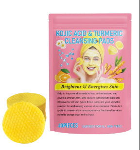 JCM-111PAD-24  Turmeric Cleansing Pad Compressed Turmeric Kojic Acid