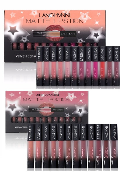 JC-241231MUP-018  Matte Lipstick Waterproof Long-lasting Velvet Lipstick Set