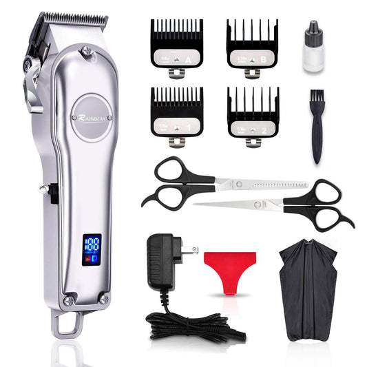 JC-241227PCA-068  Men Hair Trimmer 3 in 1 IPX7 Waterproof Beard Trimmer Grooming Kit Cordless Hair Clipper for Women & Children LED Display USB Rechargeable Amazon Banned