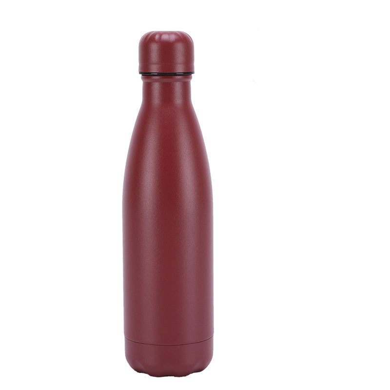 JC-250103DWR-054  Insulated Stainless Steel Water Bottle Mug Rubber Painted Surface Vacuum Flask Coffee Cup Bottle