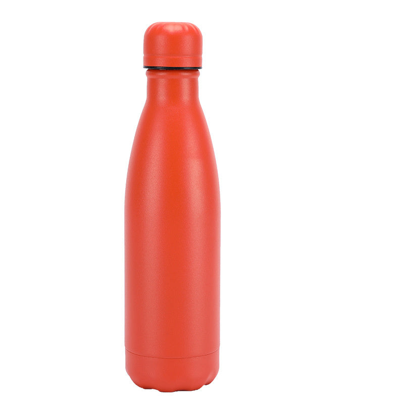 JC-250103DWR-054  Insulated Stainless Steel Water Bottle Mug Rubber Painted Surface Vacuum Flask Coffee Cup Bottle