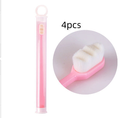 JC-250106ORL-044  Ultra-fine Toothbrush Super Soft Bristle Deep Cleaning Brush Portable For Oral Care Tools Teeth Care Oral Cleaning Travel