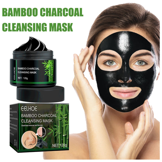 JC-058CRM-24 EELHOE Bamboo Charcoal Blackhead Removal Rip-Off Mask Moisturizing Blackhead Removal Acne Pore Shrinking Oil Control Mud Mask