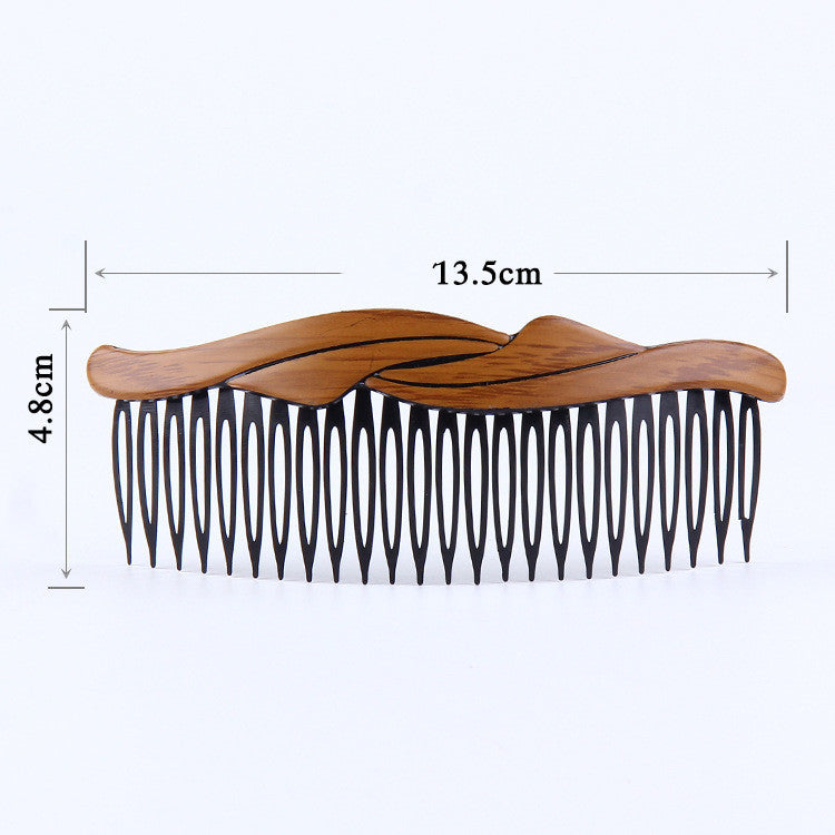 JC-241228BUT-101  Fashion retro hair comb