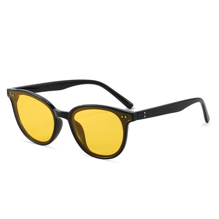 JC-250105MGL-017  Retro Men's Sunglasses Internet Hot Korean Style