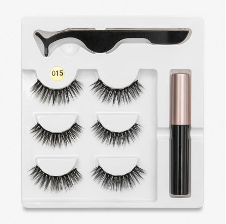 JC-241231MUP-026  A Pair Of False Eyelashes With Magnets In Fashion