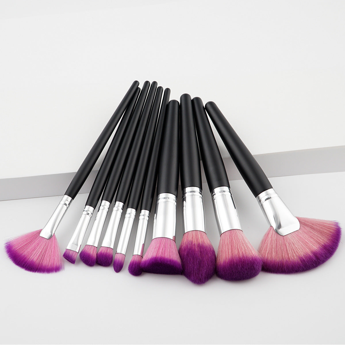 JC-241228BUT-041  10 beauty makeup brushes