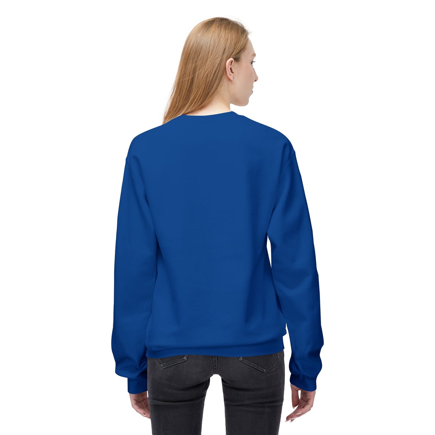 Unisex Midweight Softstyle Fleece Crewneck Sweatshirt for Football fans and football lovers