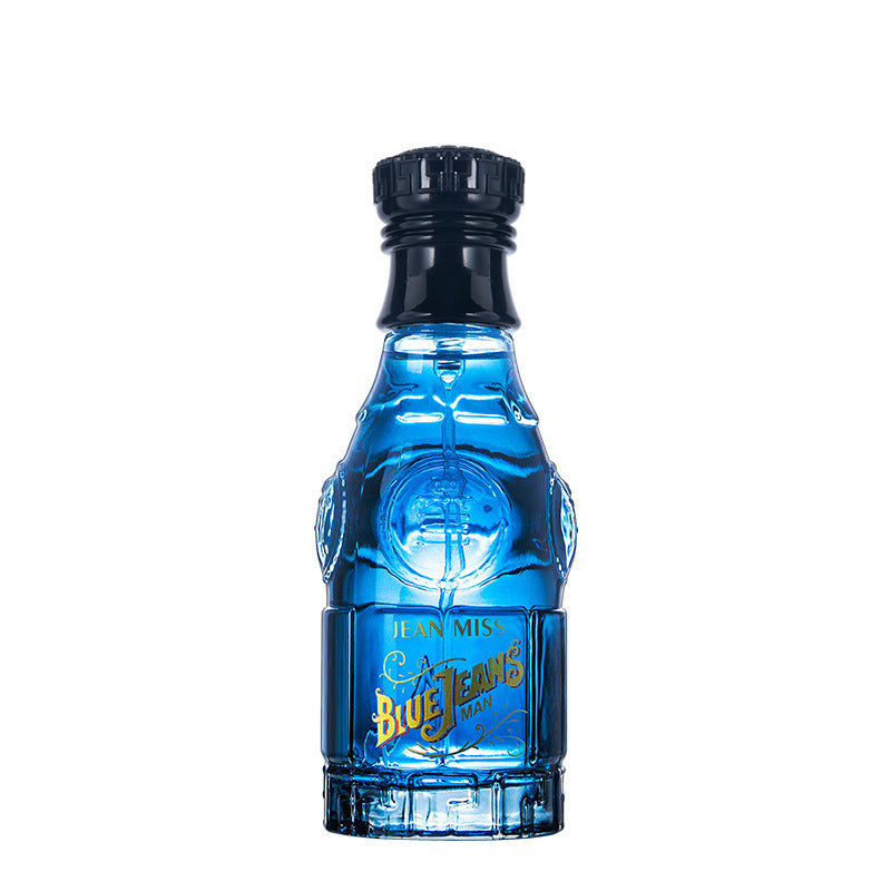 JC-241226MFG-022  Blue Denim Cola Flavor Men's Perfume Azure Long-lasting Natural Cologne 75ml