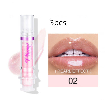 JC-241231MUP-032  New Tube Lip Rich Lip Color Slightly Spicy Lip Honey Lip Glass Mirror Face Lip Mirror Liquid Lipstick