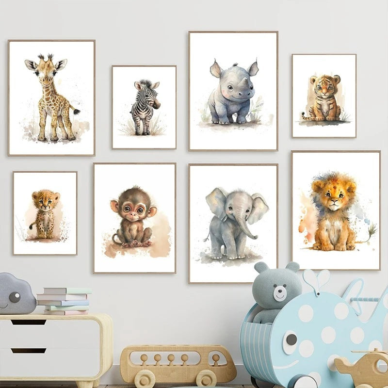 JC-250104PNT-004  Cute Bedroom Wall Art Hanging Painting