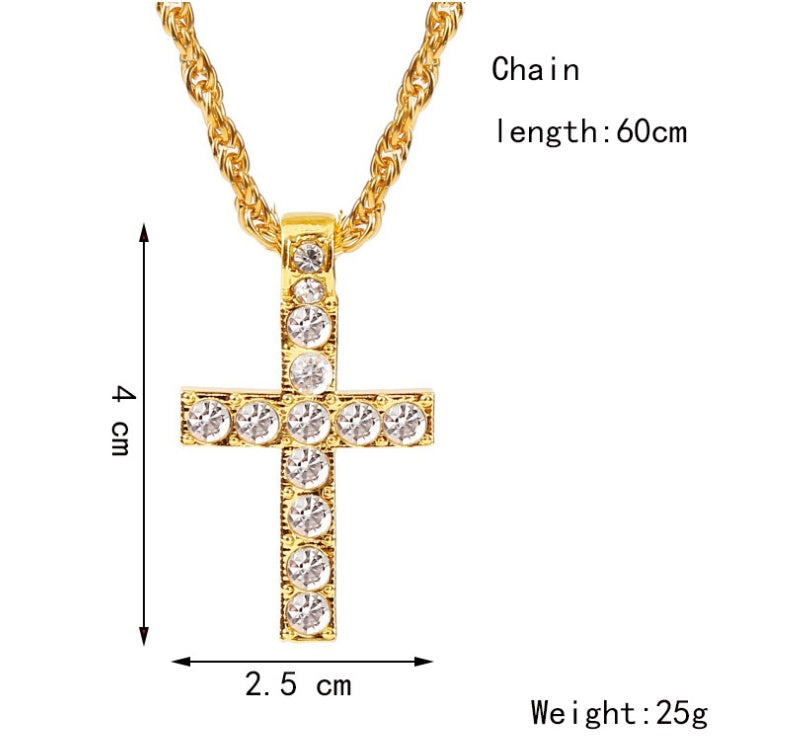 JC-250106NCL-041  Unisex Alloy Clavicle Chain