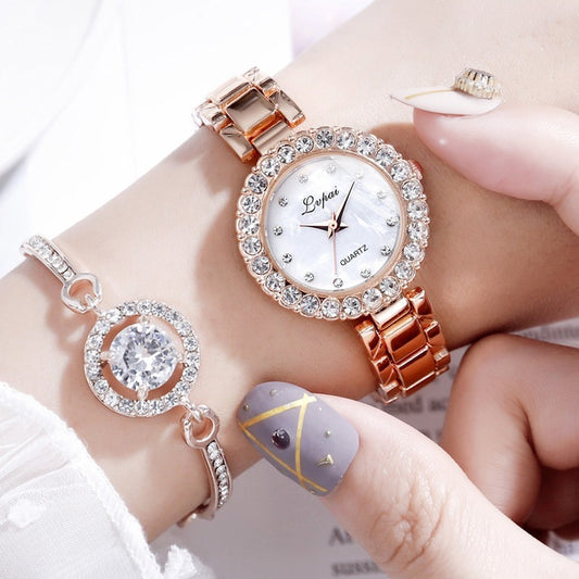 JCFW-065MK-24  Watches-Set Bangle Clock Bracelet Wrist-Watch Quartz Women Fashion Ladies Brand Luxury