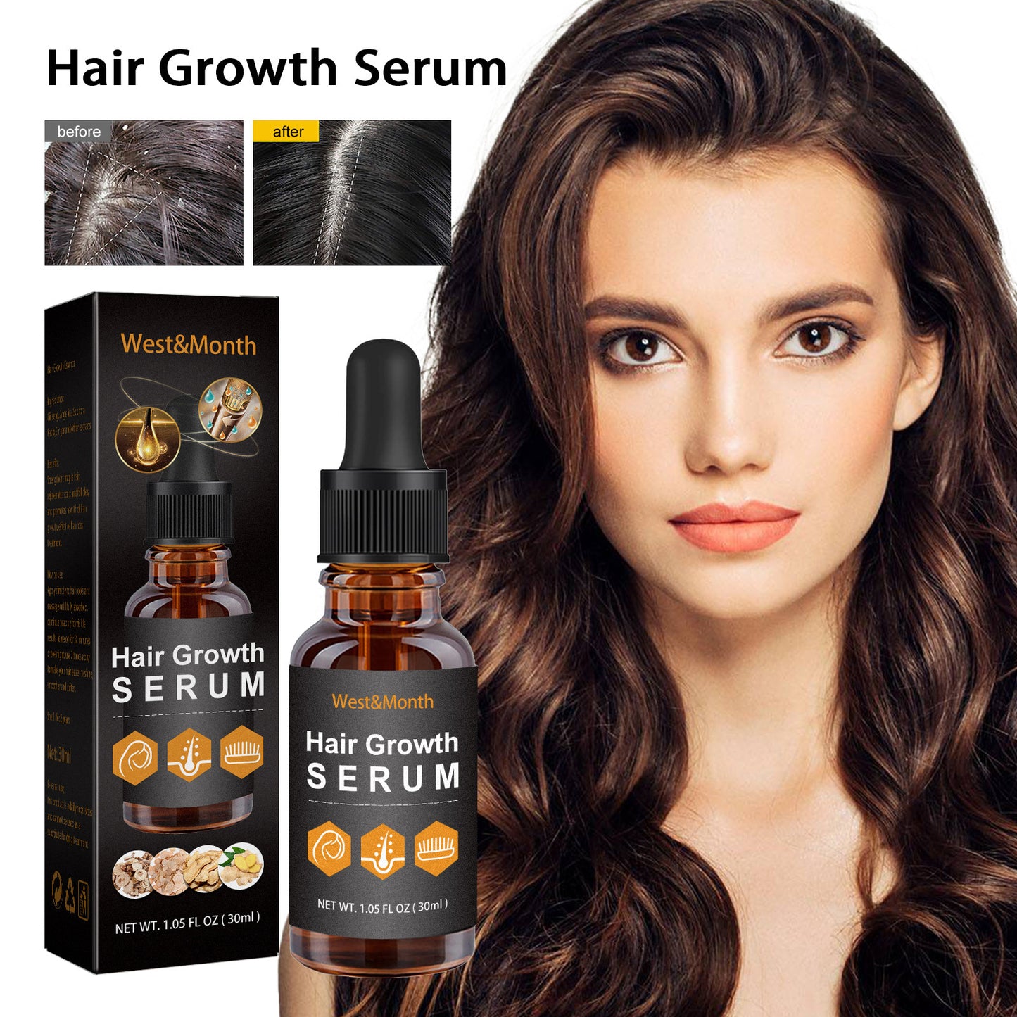 JC-250104HRC-050  Hair Growth Repair Care Essential Oil