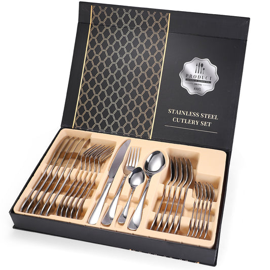 JC-250101DNW-008  24 Pcs Cutlery Set