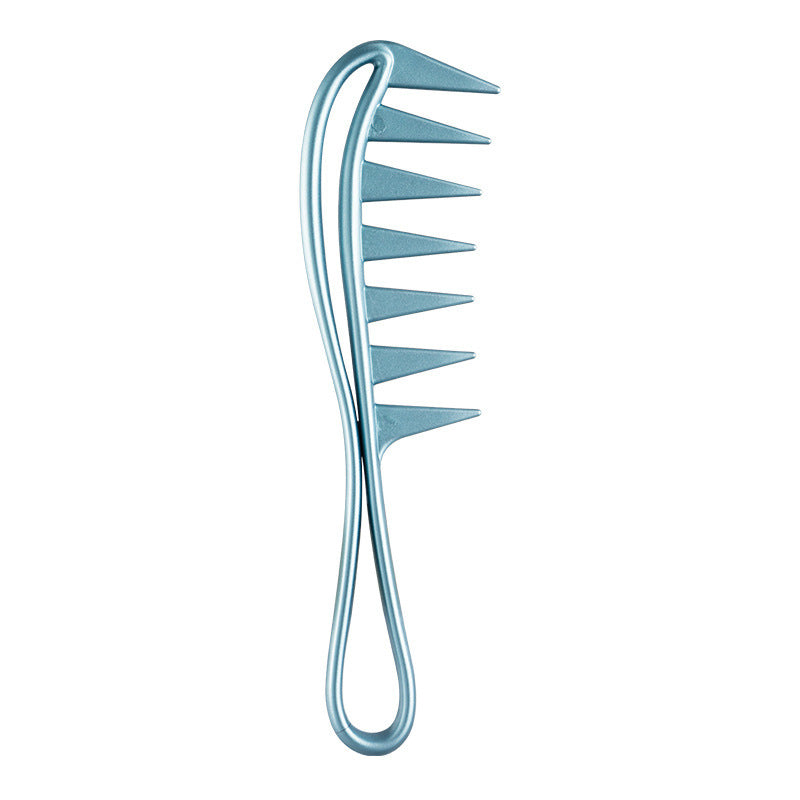 JC-241228BUT-097  Wide-tooth Comb Hair Retro Back Curly Hair Comb For Greasy Hair Plastic Hairbrush