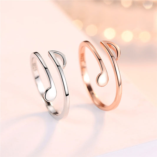 JCR-042RNG-24  Luxury Jewelry Adjustable Music Rings