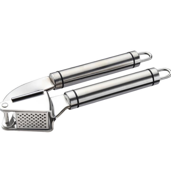 JC-241226KCT-026  Multi-function cutting garlic stainless steel garlic press