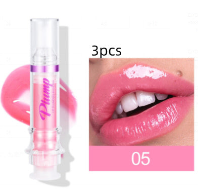 JC-241231MUP-032  New Tube Lip Rich Lip Color Slightly Spicy Lip Honey Lip Glass Mirror Face Lip Mirror Liquid Lipstick