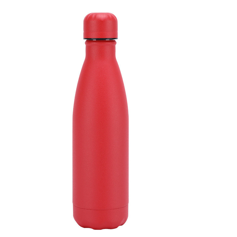 JC-250103DWR-054  Insulated Stainless Steel Water Bottle Mug Rubber Painted Surface Vacuum Flask Coffee Cup Bottle