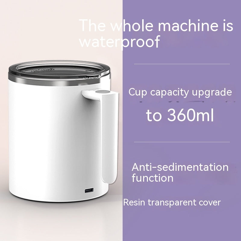 JC-250103DWR-021  Portable Smart Magnetic Automatic Mixing Coffee Cup Rechargeable Rotating Home Office Travel Stirring Cup