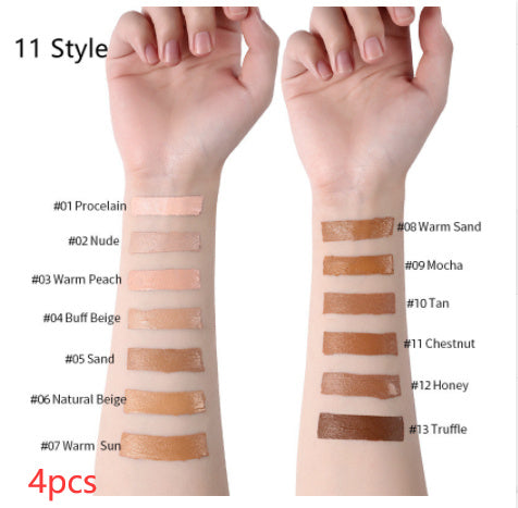 JC-241231MUP-008  Makeup Liquid Foundation Oil Control Concealer