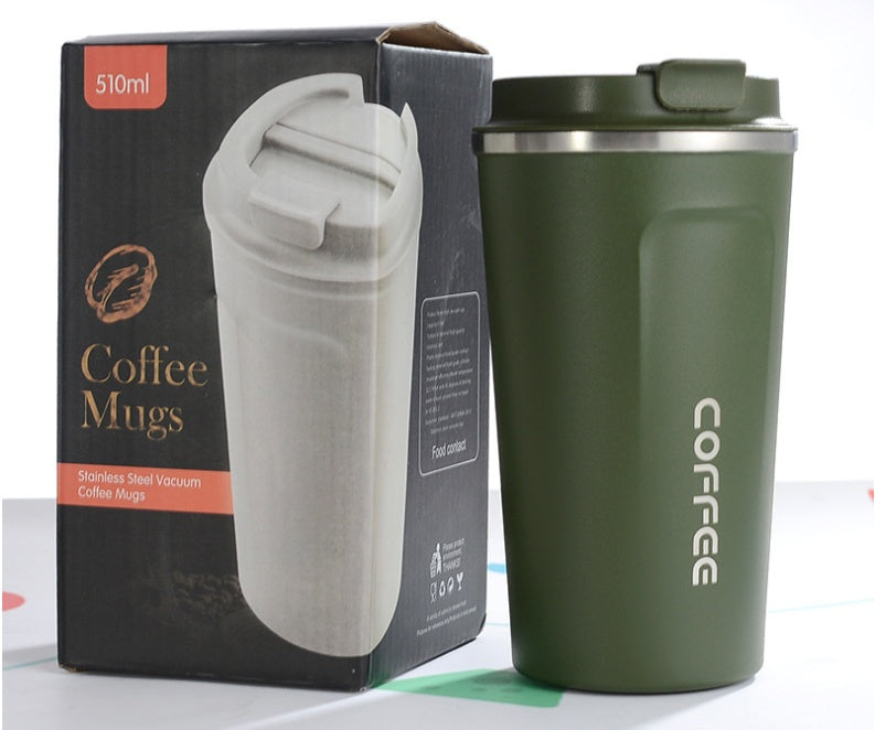 JC-250103DWR-033  Travel Office Car Stainless Steel Thermal Vacuum Coffee Mug