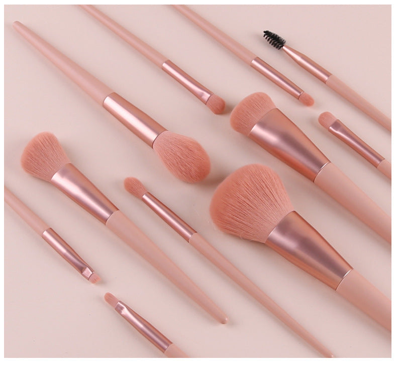 JC-241228BUT-073  11Pcs Makeup Brushes Set