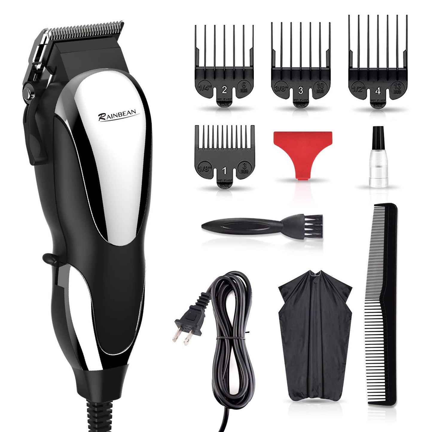 JC-241227PCA-059  Professional Hair Clippers, Corded Hair Clippers for Men Kids, Strong Motor baber Salon Complete Hair and Beard, Clipping and Trimming Kit,Amazon Platform Banned