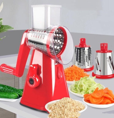 JC-241226KCT-054  Multi-functional Vegetable Cutter Hand Drum Vegetable Cutter Slice