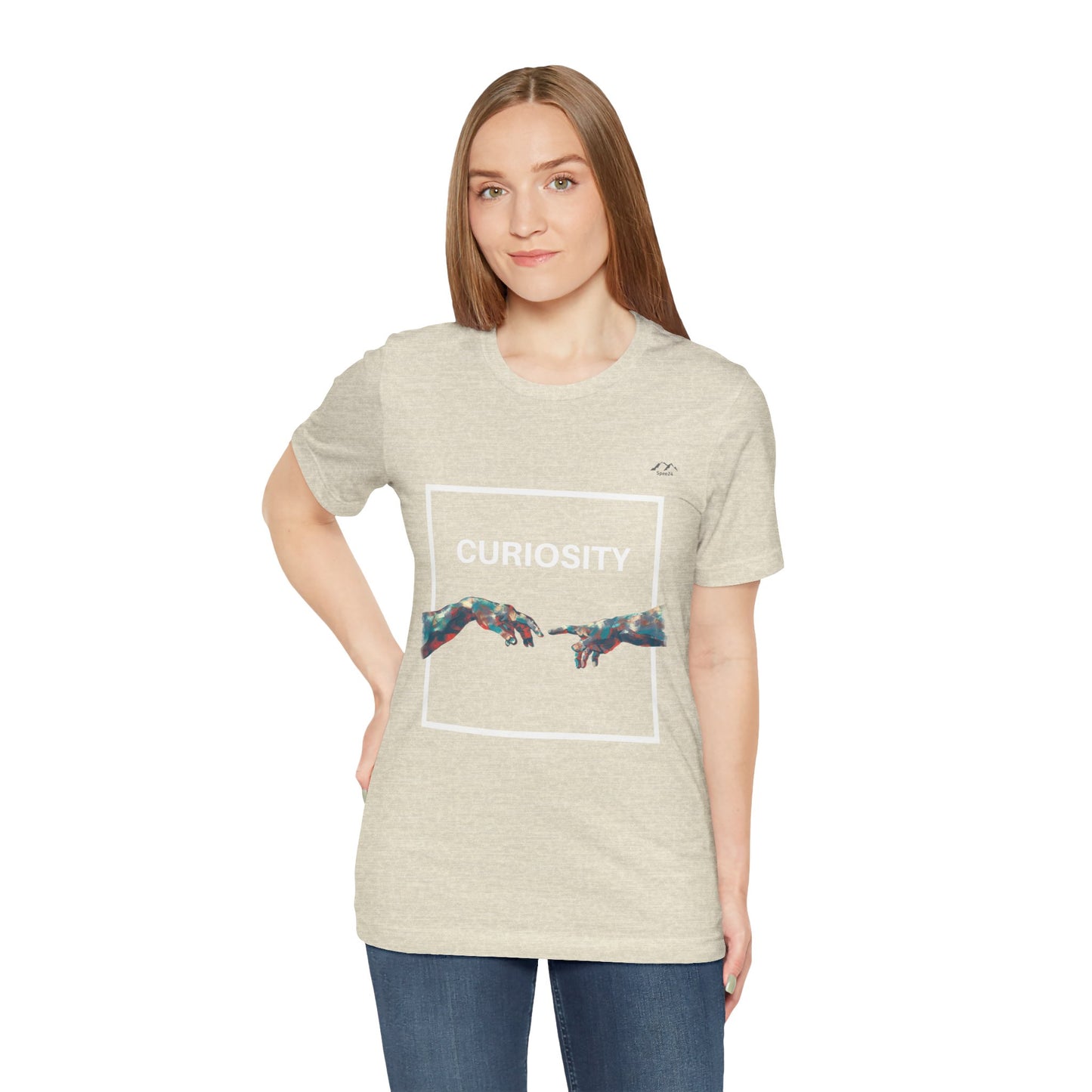 TS-095ML-24 Unisex Curiosity Desire T Shirt Art