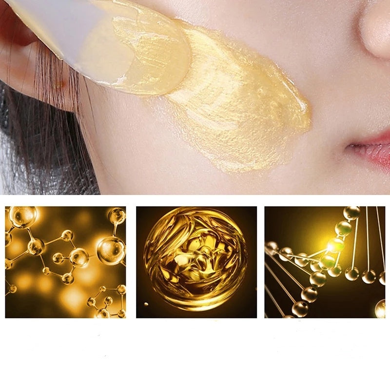 JC-017MSK-24  Gold Foil Snail Tear-Off Mask Hydrating