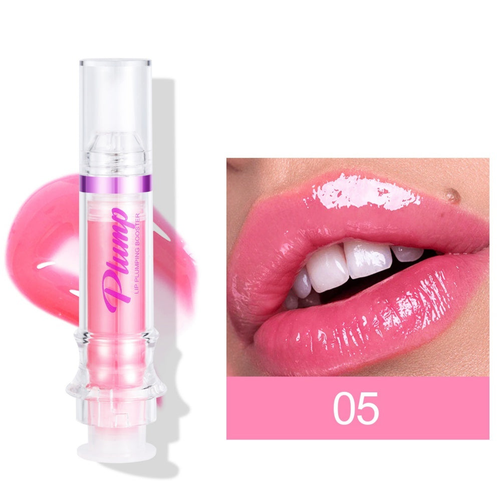 JC-241231MUP-032  New Tube Lip Rich Lip Color Slightly Spicy Lip Honey Lip Glass Mirror Face Lip Mirror Liquid Lipstick