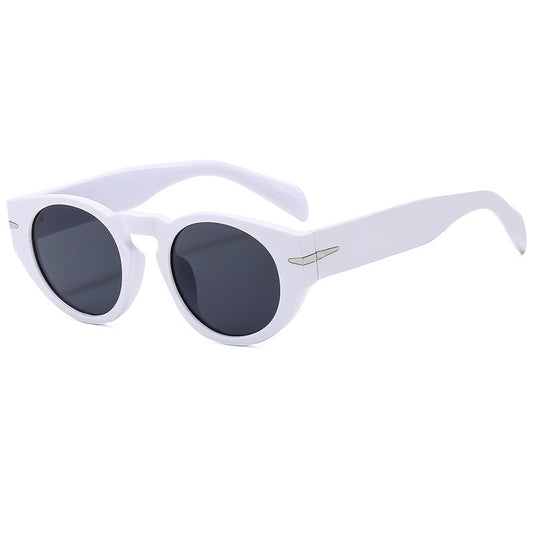 JC-250105MGL-055  Round Wide Leg Sun Protection Driving Sunglasses