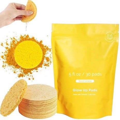 JCM-111PAD-24  Turmeric Cleansing Pad Compressed Turmeric Kojic Acid