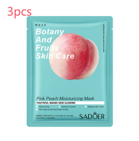 JCM-262MSK-24 SADOER Full English Fruit Plant Mask Hydrating