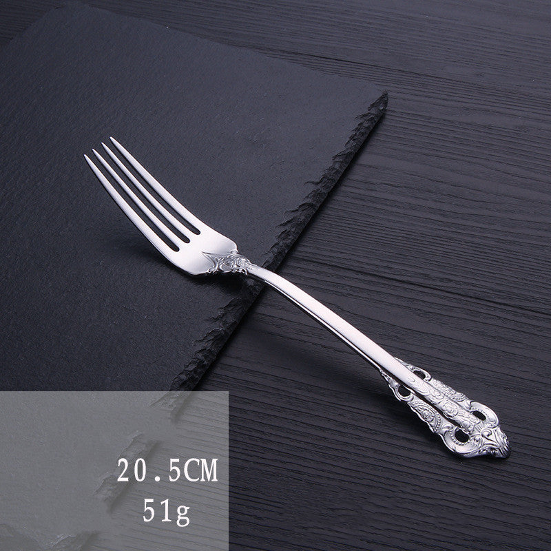 JC-250101DNW-010  Four-piece Stainless Steel Cutlery Spoon