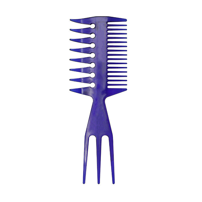 JC-241228BUT-098  Retro oil hair comb shape double-sided comb