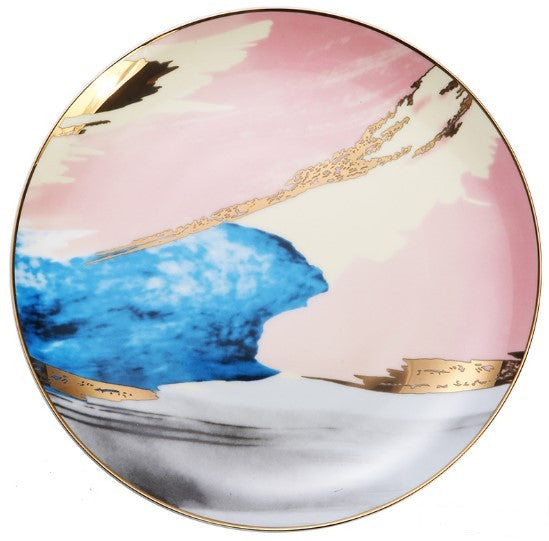 JC-250101DNW-018  Watercolor Dessert  Plates